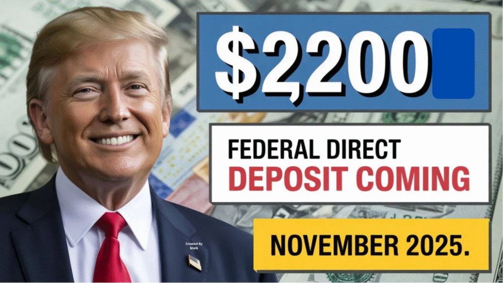 $2,200 Federal Payment 2025 – IRS Confirms Dates with Tighter Eligibility